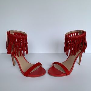 Red BeBe Charisma shoes